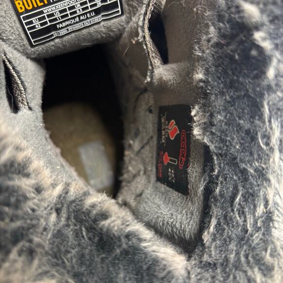 Keen Durand Polar Women's Waterproof Tall Winter Boots Olive 11 - Picture 4 of 10